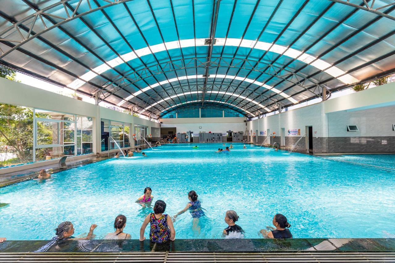 Hoa Vien Hotel - Suoi Khoang Kim Boi Hòa Bình 外观 照片