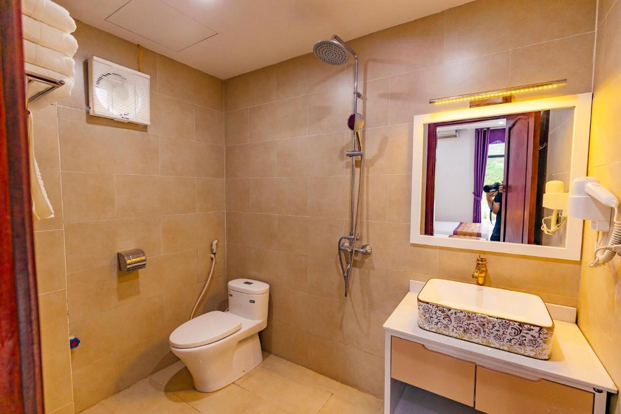 Hoa Vien Hotel - Suoi Khoang Kim Boi Hòa Bình 外观 照片